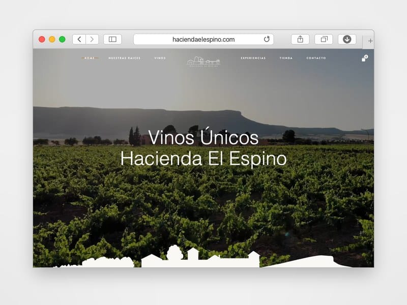 Web de Hacienda El Espino desarrollada por Web Consulting