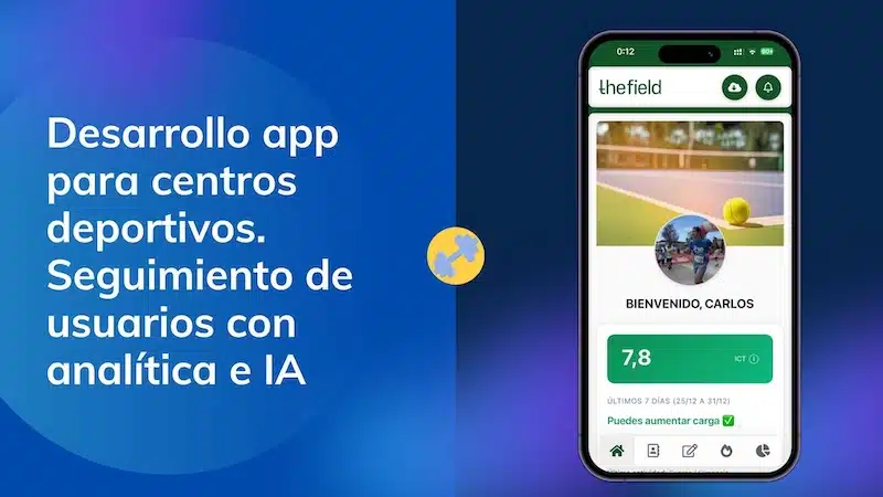 thefield app centros deportivos entrenadores