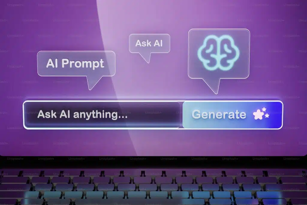 Buscador de inteligencia artificial mostrando resultados para PYMEs