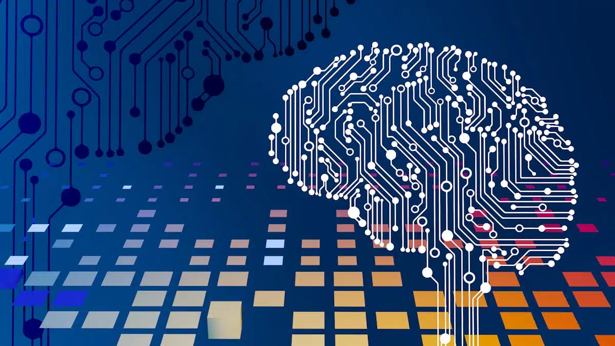 Concepto de inteligencia artificial y transformación digital en los negocios modernos